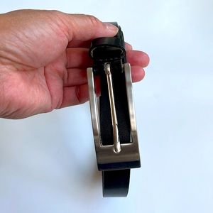 Danier Genuine Black Leather Belt - size M